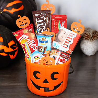 Sweet Halloween Treats Basket